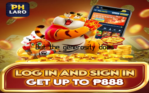 But the generosity doesn’t stop there